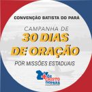 30 dias de oração por Missões Estaduais
