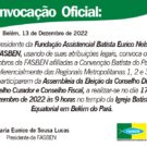 Convocação Oficial FASBEN 2022